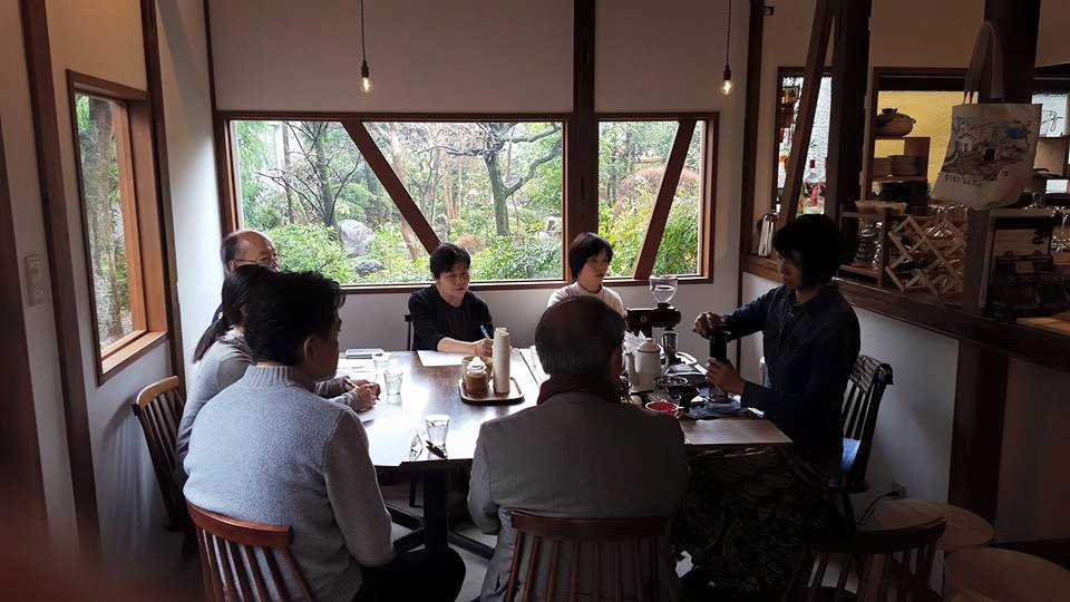 3月19日はCafé藤香想でのコーヒー教室やってきました！