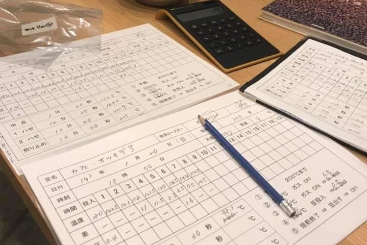 少しずつ焙煎の練習をはじめています