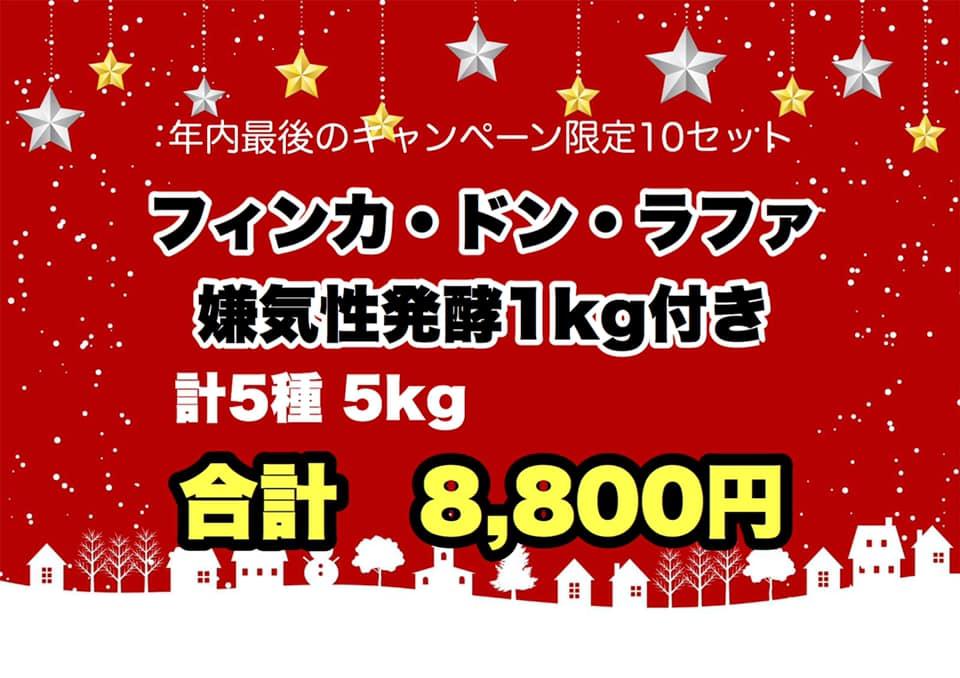 豆乃木のクリスマススペシャルセット完売御礼につき第2弾！！