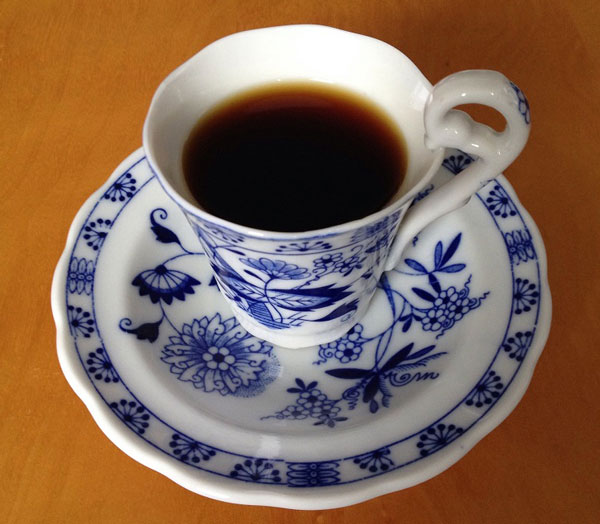【店長のコーヒー】今朝はお気に入りのデミダスで、マヤビニックコーヒー！出勤前にちょっと心の充電♪