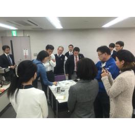 【豆乃木がいく！】出張コーヒーセミナー（「ツキイチ交流会」at 浜松商工会議所）