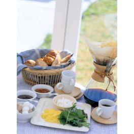 美味しい朝食に入れたてのコーヒーは欠かせない♪　週末は、こんな感じで！