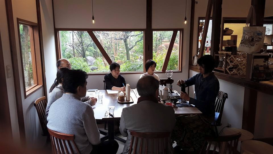 3月19日はCafé藤香想でのコーヒー教室やってきました!