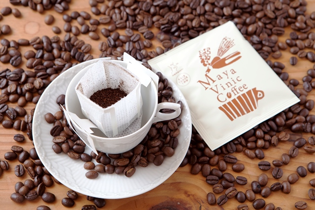 メキシコ・マヤビニックのドリップパックも新豆に切り替えて再入荷です!
