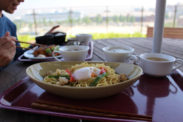 ポートテラスカフェでランチしました~☆