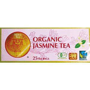 新発売!【有機栽培・フェアトレード】有機JAS・FLO認証 オーガニックジャスミン ティーバッグ(25袋入)