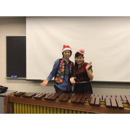 メキシコ在住 古徳景子さんのマリンバによるクリスマスコンサートへ