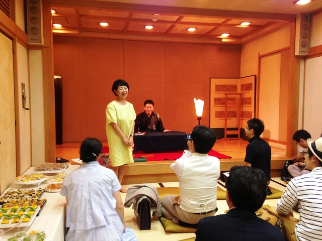 出版記念パーティーin橘屋(新宿・荒木町)にコーヒーの香りをお届けしました